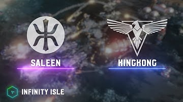 SaLeeN99(E) vs KingKonG(A) - Infinity Isle - Red Alert 3