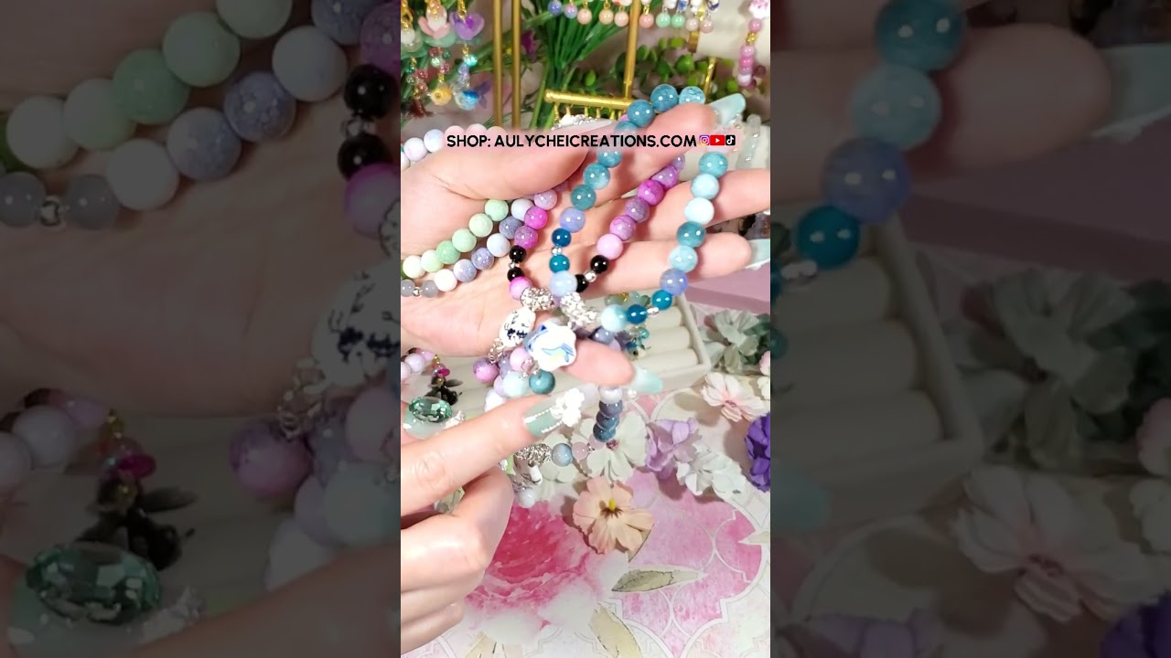 Spring + flower bracelets = my shop 