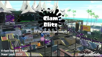 Just Some Gameplay of the Splattershot Jr. - Splatoon 2 | X-Rank