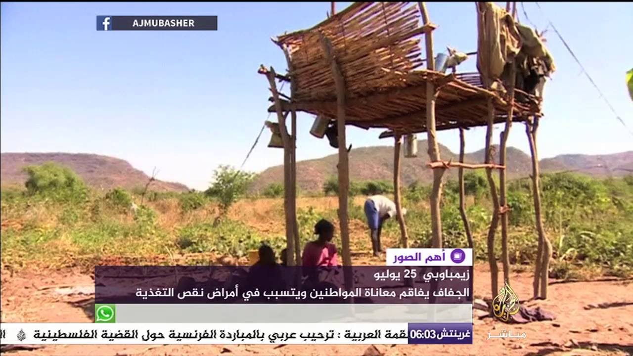معاناة المواطنين بسبب الجفاف في زيمبابوي