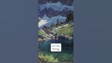 Creating the Illusion of Transparent Water with Matt Smith #howtopaintlandscape #artcoaching #art