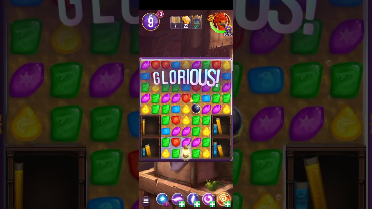 Harry Potter: Puzzles & Spells level 1240 no boosters