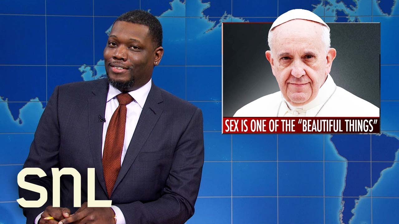 Weekend Update: Rupert Murdoch Calls Off Engagement, Pope Francis Praises Sex - SNL