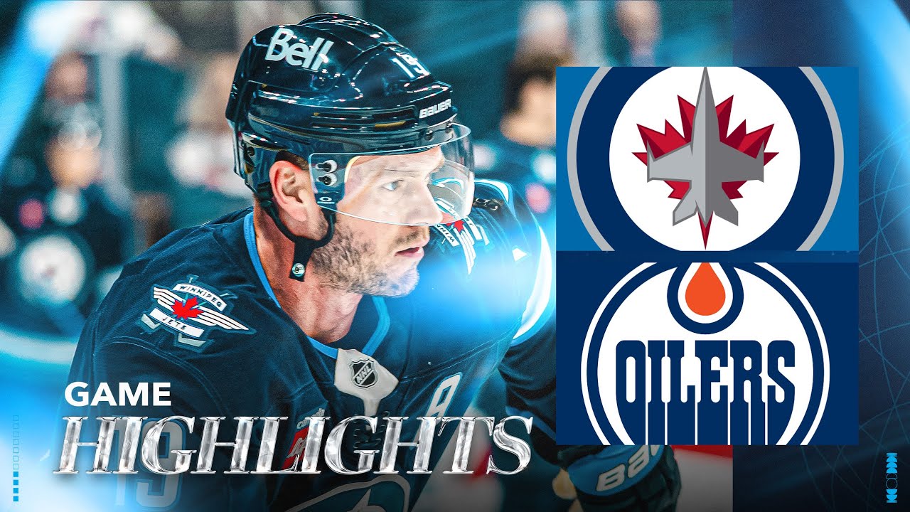 Winnipeg Jets vs. Edmonton Oilers - Game Highlights