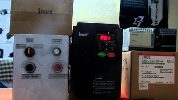 Cách cài đặt biến tần INVT CHF100A