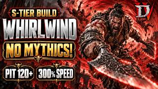Diablo 4 Season 15 Whirlwind Barbarian Build – Early Endgame, No Mythics Needed!