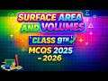 Surface areas and volumes