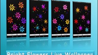 Bright Flowers Live Wallpaper For Android in 2017 screenshot 5