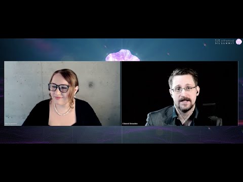 Edward Snowden Talks Privacy Coins At Ethereal 2021
