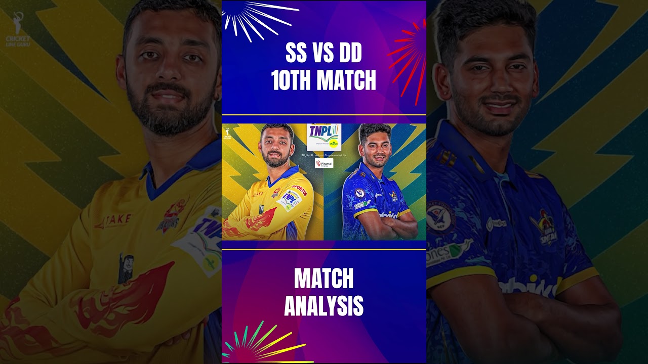 TNPL 2025: SS vs DD Dream11 Team | SS vs DD 19th Match Prediction