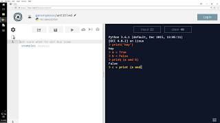 Python logical operators [3.6]
