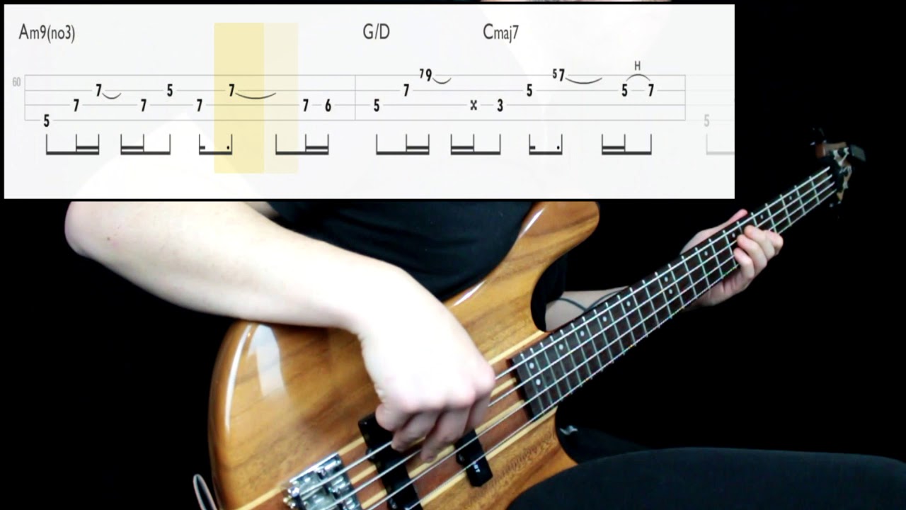 Red Hot Chili Peppers - Look Around (Bass Cover) (Play Along Tabs In Video)