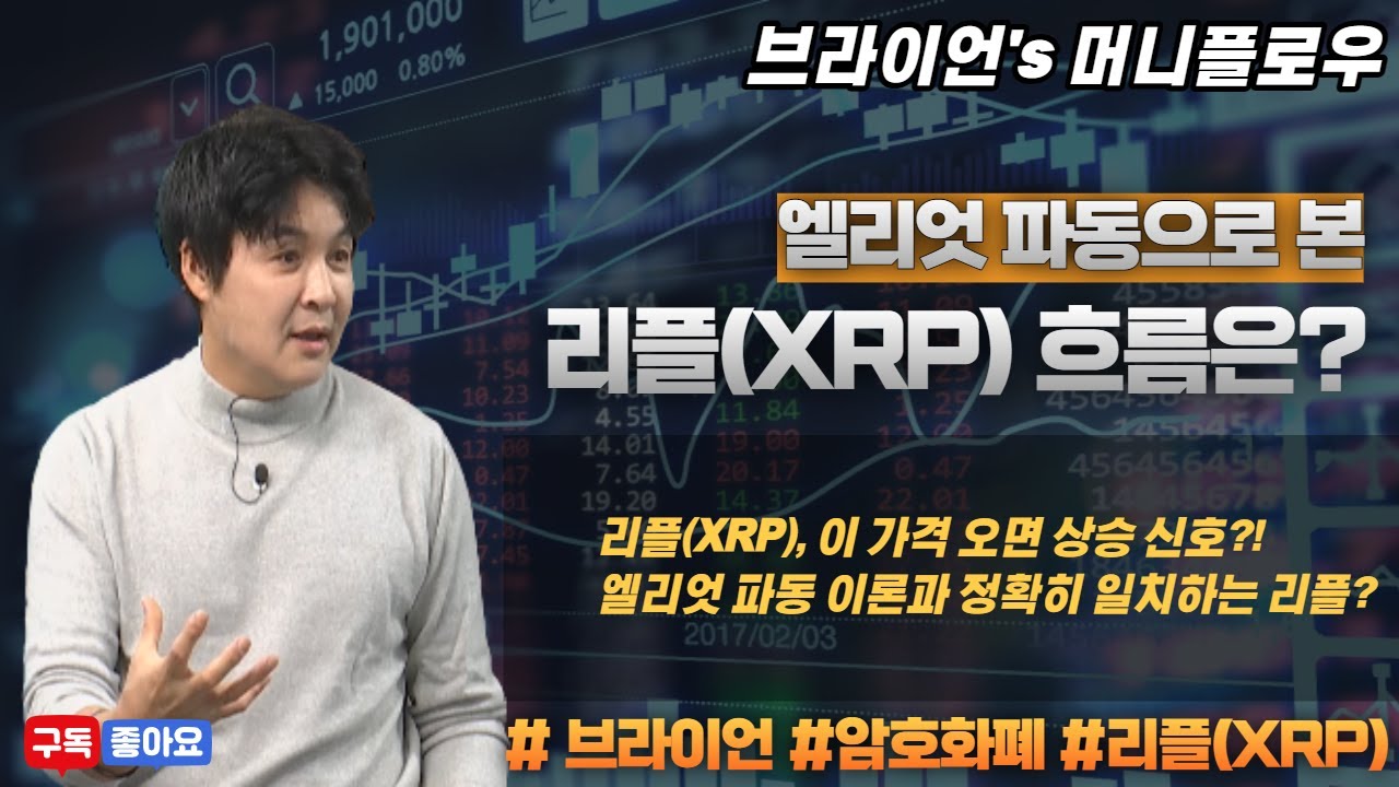 #엘리엇 파동으로 본 #리플(XRP) │ #서울경제TV #머니플로우 #브라이언 #엘리엇 파동 이론 #코인 #암호화폐 #비트코인  #이더리움 #리플