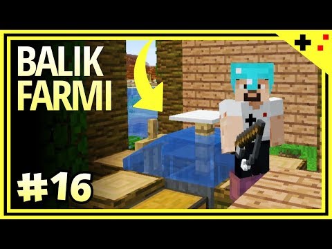 YENİ BALIK FARMI YAPIMI 1.13 - Minecraft Türkçe Survival - S2 Bölüm 16