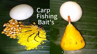 New fishing bait's skills | Special Carp Fishing Bait Recipe with cornflower, egg.