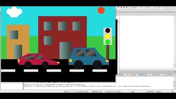 Traffic Control | Manual Traffic Control OpenGL Project | Moving Car | Computer Graphics | Glut