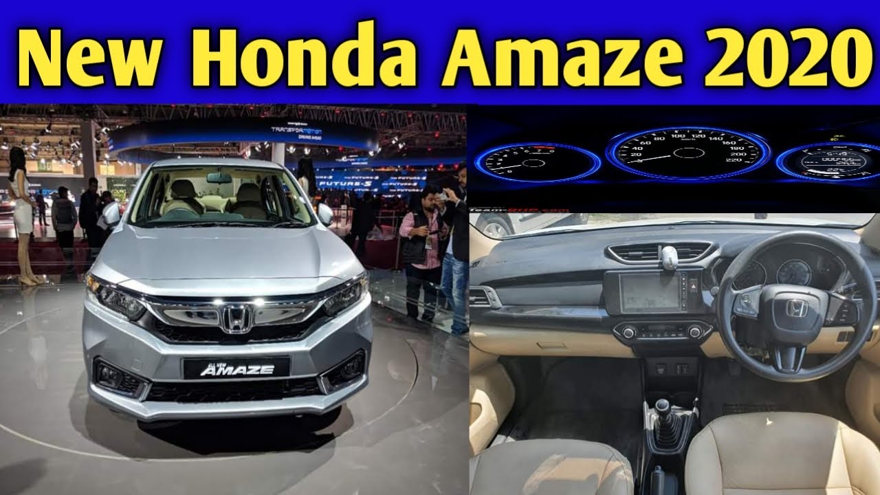 Honda Amaze 2020 Top Model| Honda Amaze 2020 top speed ...