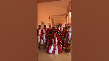 Theyyam dance makeover👹👺#shorts #dance #theyyam