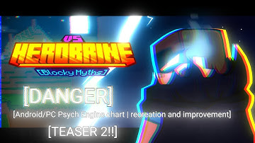 [DANGER V3 FANCHART TEASER 2] | FNF: Vs HEROBRINE: Blocky Myths v1.5 (Psych Engine Android/PC)