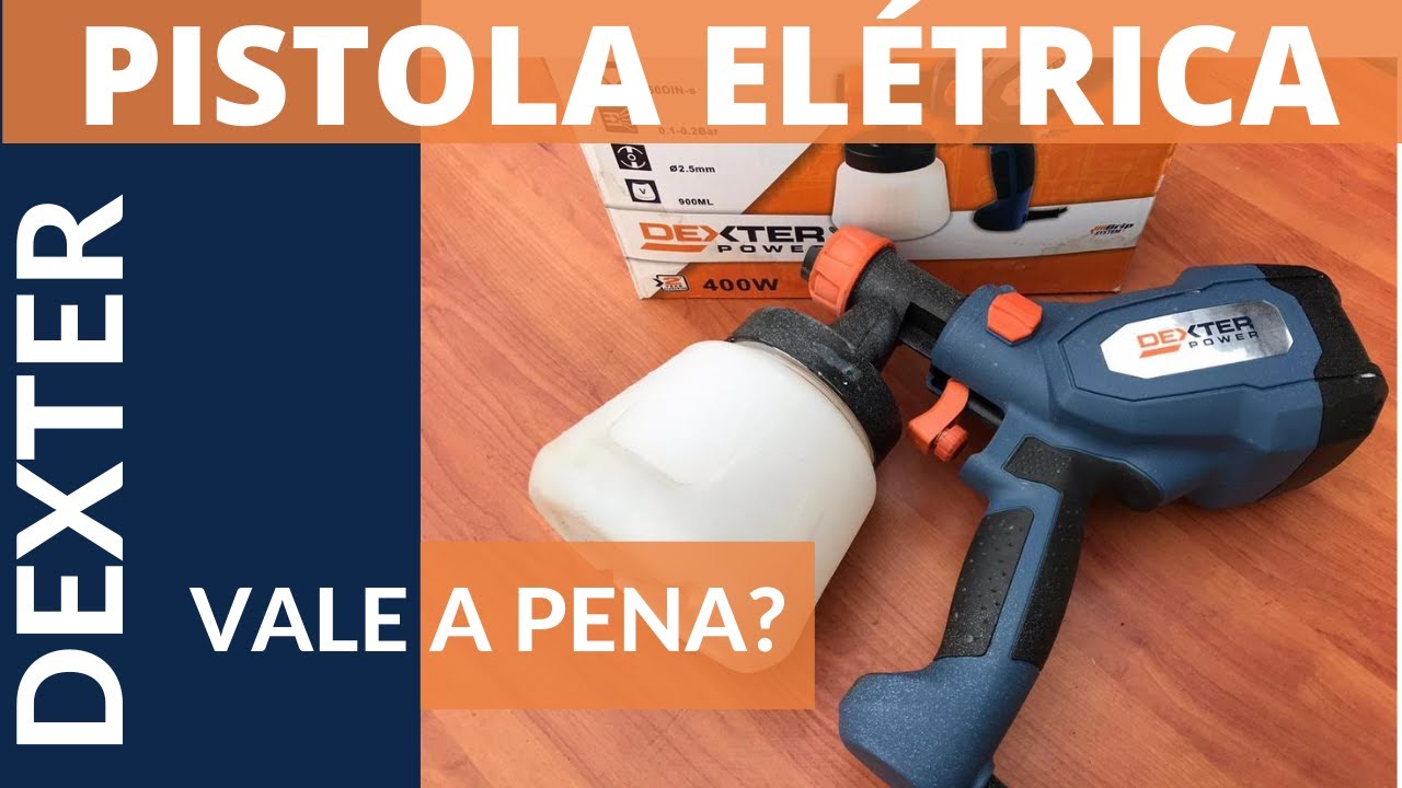 Manual de instrucciones de la pistola pulverizadora eléctrica DEXTER PLD3120