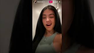 Malu Trevejo IG Live April 23