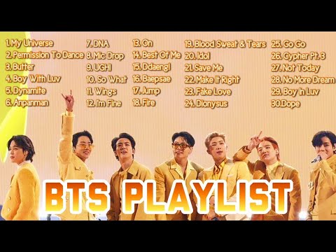 BTS PLAYLIST 2021 [UPDATED]