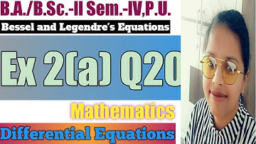 Exercise 2(a) Q20 ll Bessel