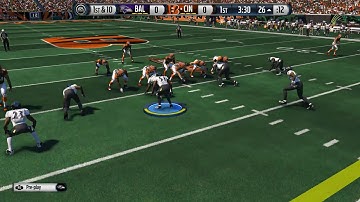Madden 15 Gameplay l Defensive Camera l Ravens vs Bengals