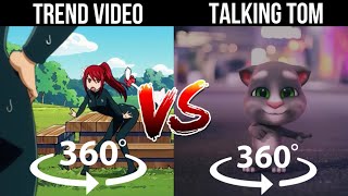 360° VR Toca Toca  Dance | TREND VIDEO VS TALKING TOM IN 4K