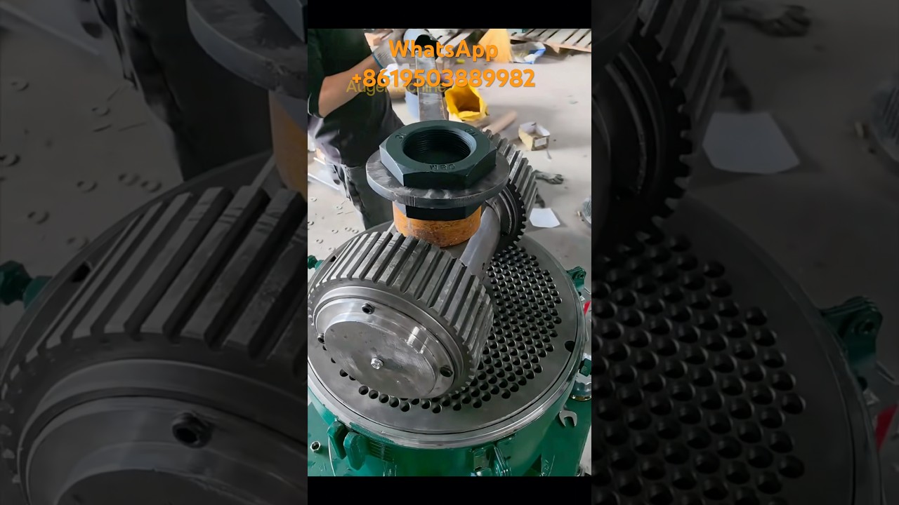 400 type pellet machine installation pressure wheel 