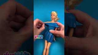 Cute and Easy Balloon Dress for Barbies #BarbieDIY