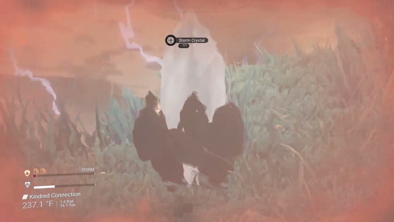 No Man's Sky Lightning Made a Storm Crystal