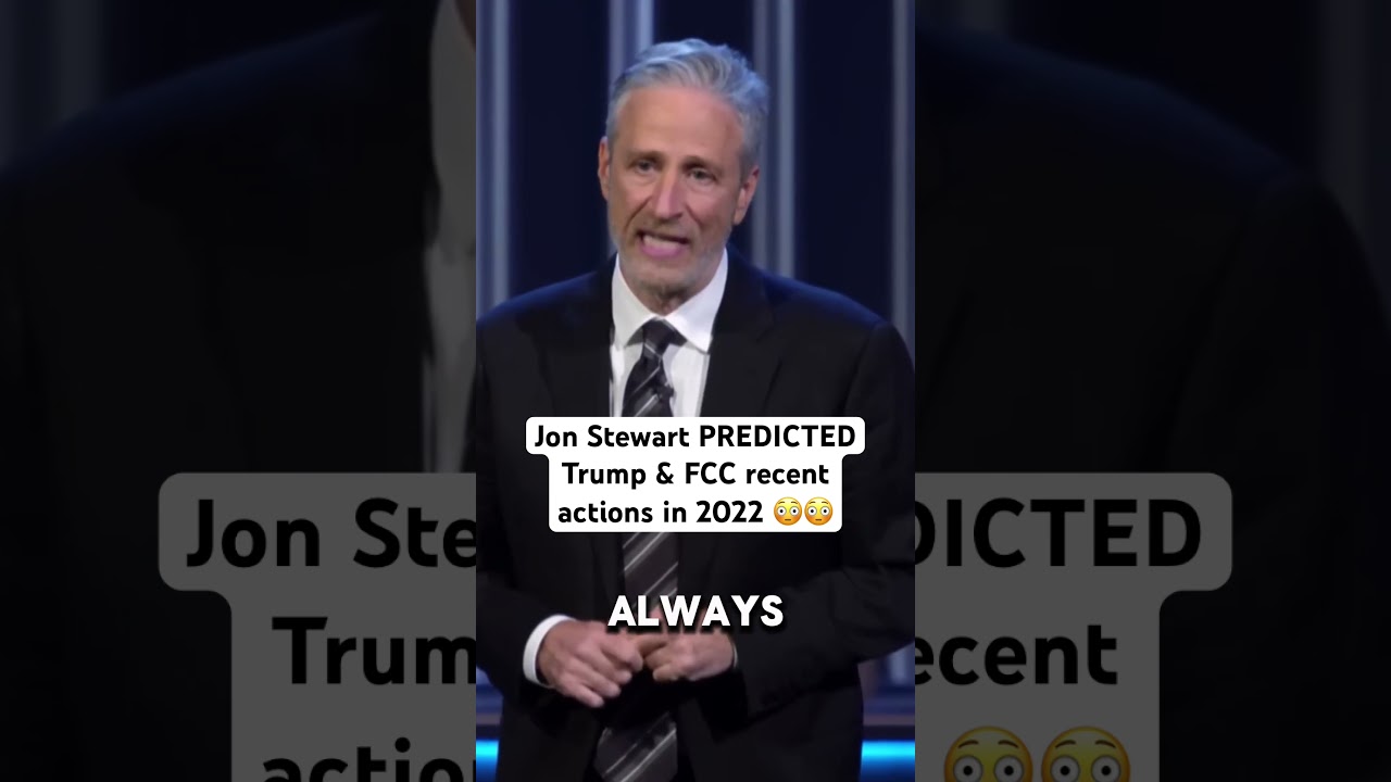 Jon Stewart Predicted Trump & FCC 