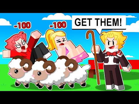 I Secretly Cheated Using new OP SHEEP HERDER KIT! (Roblox Bedwars)