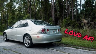 Lexus IS300 $100 Straight Pipe Muffler Delete Exhaust! (LOUD AF)