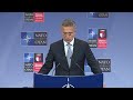 NATO Secretary General after NRC meeting, 13 JUL 2016, 1/2