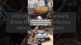 Ellicott City’s comeback from flood is its defining story a decade later