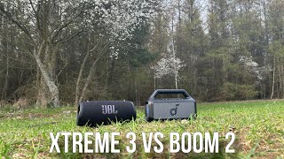 Soundcore Boom 2 vs JBL Xtreme 3 - Outside Test | Boom 2 way better sound? 🤩