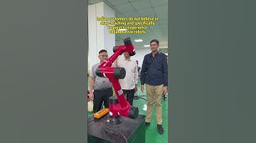 Collaborative robot. #Sixaxisrobot #industrialrobot #factory #robotics