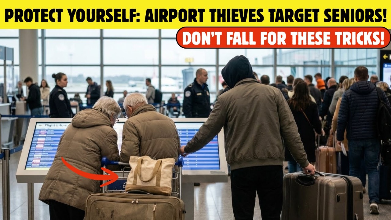 Airport Thieves Target Seniors Using These 7 Signals (Stay Safe)