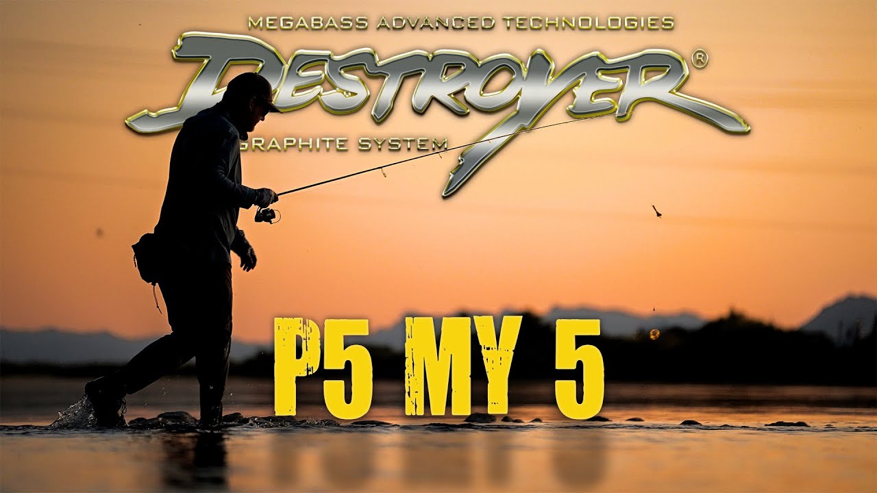 Мои 5 любимых удилищ для береговой рыбалки!! Megabass Destroyer P5 Моя 5!!