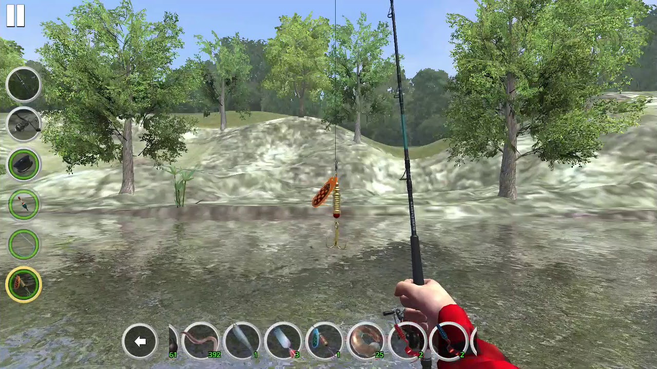 Ultimate Fishing Simulator (Android)Ловля на спининг возле берега YouTube
