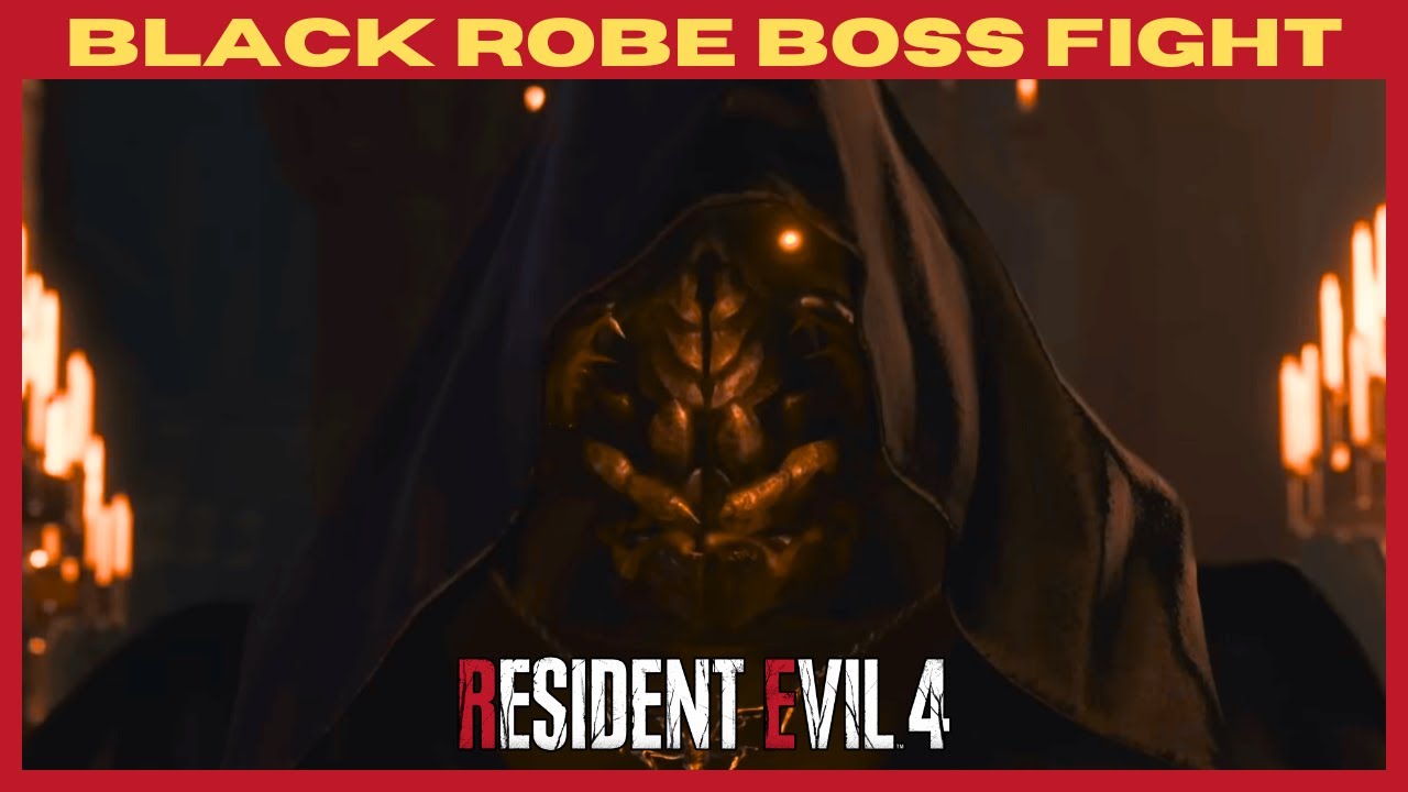 Re4 Red Robe I Shot the Black Robe in Resident Evil 4 Remake Separate Ways DLC (Boss ...