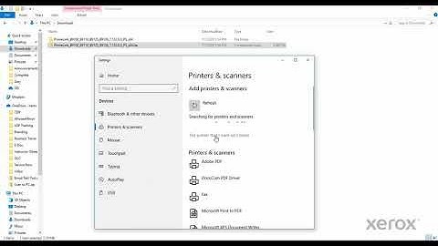 Xerox® PrimeLink® B9100 Unzip and Install a downloaded print driver
