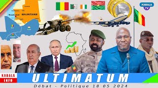 LE DÉBAT • Adama Diabaté: Ultimatum Du 18 Mai 2024 Les Etats de l'AES nouvelle force au Sahel CEDEAO