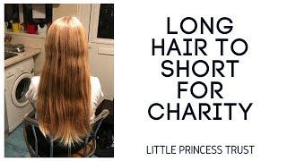 Long Hair To Short For Charity.