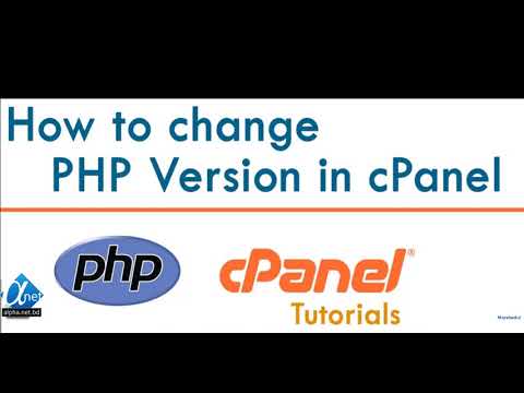 Change PHP Version in cPanel