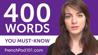 400 Words Every French Beginner Must Know