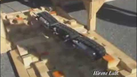 SR5 snake robot in action