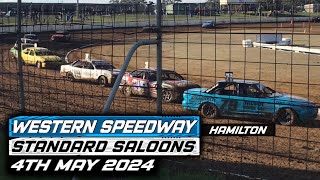 Western Speedway Hamilton Standard Saloons 4th May 2024